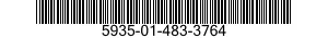 5935-01-483-3764 BACKSHELL,DUMMY CONNECTOR 5935014833764 014833764