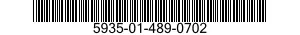 5935-01-489-0702 SOCKET,PLUG-IN ELECTRONIC COMPONENTS 5935014890702 014890702
