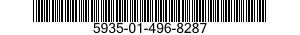 5935-01-496-8287 CONNECTOR ASSEMBLY,ELECTRICAL 5935014968287 014968287