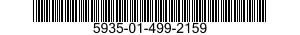 5935-01-499-2159 BACKSHELL,ELECTRICAL CONNECTOR 5935014992159 014992159