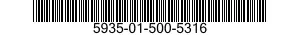 5935-01-500-5316 BACKSHELL,ELECTRICAL CONNECTOR 5935015005316 015005316