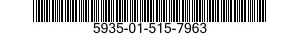 5935-01-515-7963 SOCKET,PLUG-IN ELECTRONIC COMPONENTS 5935015157963 015157963
