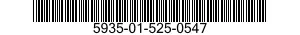 5935-01-525-0547 BACKSHELL,ELECTRICAL CONNECTOR 5935015250547 015250547