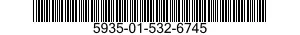 5935-01-532-6745 BACKSHELL,ELECTRICAL CONNECTOR 5935015326745 015326745