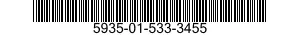 5935-01-533-3455 BACKSHELL,ELECTRICAL CONNECTOR 5935015333455 015333455