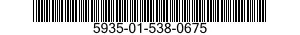 5935-01-538-0675 CONNECTOR SET,ELECTRICAL 5935015380675 015380675