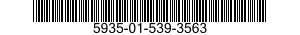 5935-01-539-3563 CONNECTOR BODY,RECEPTACLE,ELECTRICAL 5935015393563 015393563