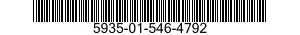 5935-01-546-4792 INSERT,ELECTRICAL CONNECTOR 5935015464792 015464792