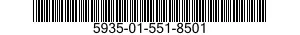 5935-01-551-8501 PLATE,RETAINING,ELECTRICAL CONNECTOR 5935015518501 015518501
