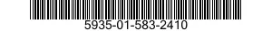 5935-01-583-2410 CONNECTOR BODY,RECEPTACLE,ELECTRICAL 5935015832410 015832410