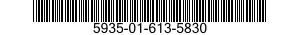 5935-01-613-5830 TEST CONNECTOR,ELECTRICAL 5935016135830 016135830
