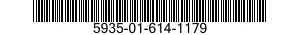 5935-01-614-1179 CONNECTOR BODY,PLUG,ELECTRICAL 5935016141179 016141179