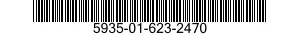 5935-01-623-2470 COVER,SOCKET PLUG-IN ELECTRONIC COMPONENT 5935016232470 016232470