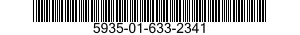 5935-01-633-2341 CONNECTOR,MODULAR PLUG,ELECTRICAL 5935016332341 016332341
