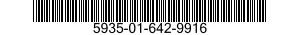 5935-01-642-9916 COVER,ELECTRICAL CONNECTOR 5935016429916 016429916