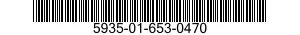 5935-01-653-0470 POLARIZING KEY,ELECTRICAL CONNECTOR 5935016530470 016530470