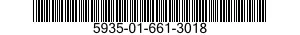 5935-01-661-3018 SOCKET,PLUG-IN ELECTRONIC COMPONENTS 5935016613018 016613018
