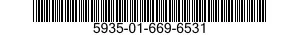 5935-01-669-6531 PLATE,RETAINING,ELECTRICAL CONNECTOR 5935016696531 016696531