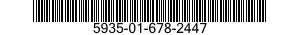 5935-01-678-2447 BACKSHELL,ELECTRICAL CONNECTOR 5935016782447 016782447