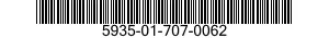 5935-01-707-0062 COVER,ELECTRICAL CONNECTOR 5935017070062 017070062