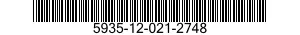 5935-12-021-2748 SOCKET,PLUG-IN ELECTRONIC COMPONENTS 5935120212748 120212748
