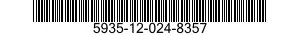 5935-12-024-8357 CONNECTOR,PLUG,ELECTRICAL 5935120248357 120248357