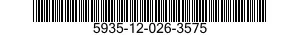 5935-12-026-3575 CONNECTOR,PLUG,ELECTRICAL 5935120263575 120263575