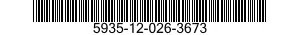 5935-12-026-3673 CONNECTOR,PLUG,ELECTRICAL 5935120263673 120263673