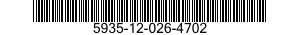 5935-12-026-4702 PLUG 5935120264702 120264702