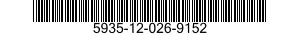 5935-12-026-9152 BACKSHELL,ELECTRICAL CONNECTOR 5935120269152 120269152