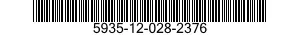 5935-12-028-2376 CONNECTOR,PLUG,ELECTRICAL 5935120282376 120282376