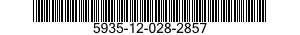 5935-12-028-2857 CONNECTOR,PLUG,ELECTRICAL 5935120282857 120282857