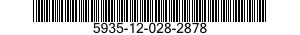 5935-12-028-2878 CONNECTOR,PLUG,ELECTRICAL 5935120282878 120282878