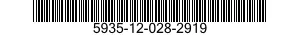 5935-12-028-2919 CONNECTOR,PLUG,ELECTRICAL 5935120282919 120282919