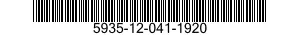5935-12-041-1920  5935120411920 120411920