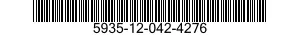 5935-12-042-4276  5935120424276 120424276