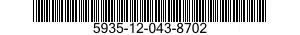 5935-12-043-8702 BACKSHELL,ELECTRICAL CONNECTOR 5935120438702 120438702