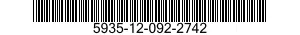 5935-12-092-2742  5935120922742 120922742