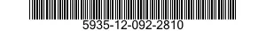 5935-12-092-2810  5935120922810 120922810