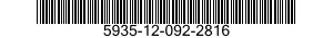 5935-12-092-2816  5935120922816 120922816