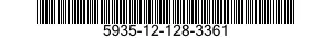5935-12-128-3361 CONNECTOR,PLUG,ELECTRICAL 5935121283361 121283361
