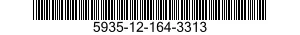 5935-12-164-3313 CONNECTOR,RECEPTACLE,ELECTRICAL 5935121643313 121643313