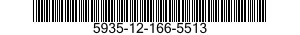 5935-12-166-5513 SOCKET,PLUG-IN ELECTRONIC COMPONENTS 5935121665513 121665513