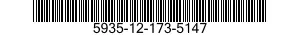 5935-12-173-5147 CONNECTOR,RECEPTACLE,ELECTRICAL 5935121735147 121735147