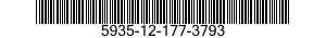 5935-12-177-3793 CONNECTOR,PLUG,ELECTRICAL 5935121773793 121773793