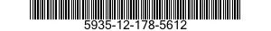 5935-12-178-5612 RETAINER,ELECTRICAL CONNECTOR 5935121785612 121785612