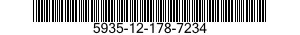 5935-12-178-7234 CONNECTOR,RECEPTACLE,ELECTRICAL 5935121787234 121787234