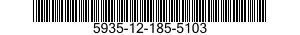 5935-12-185-5103 CONNECTOR,RECEPTACLE,ELECTRICAL 5935121855103 121855103