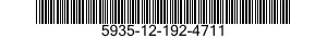 5935-12-192-4711 CONNECTOR,RECEPTACLE,ELECTRICAL 5935121924711 121924711