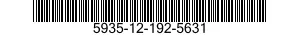 5935-12-192-5631 CONNECTOR,RECEPTACLE,ELECTRICAL 5935121925631 121925631